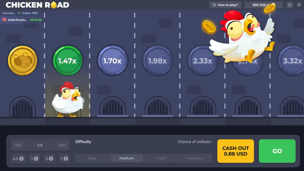 The official website of Chicken Road game